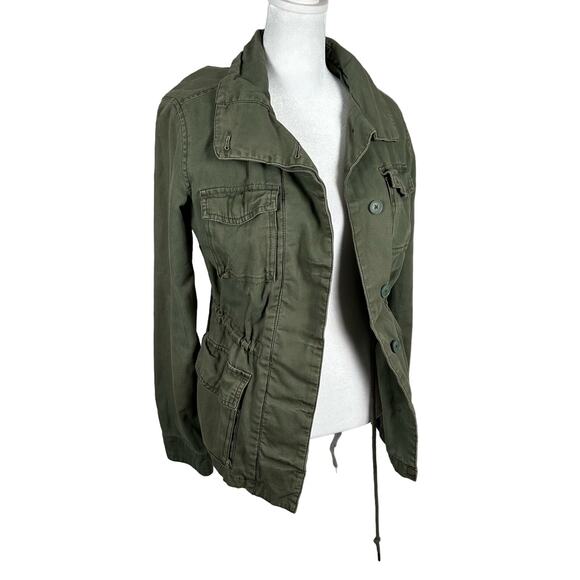 Ecote Urban Outfitters Military Green Jacket Coat Lightweight Medium Spring Fall - Picture 1 of 5